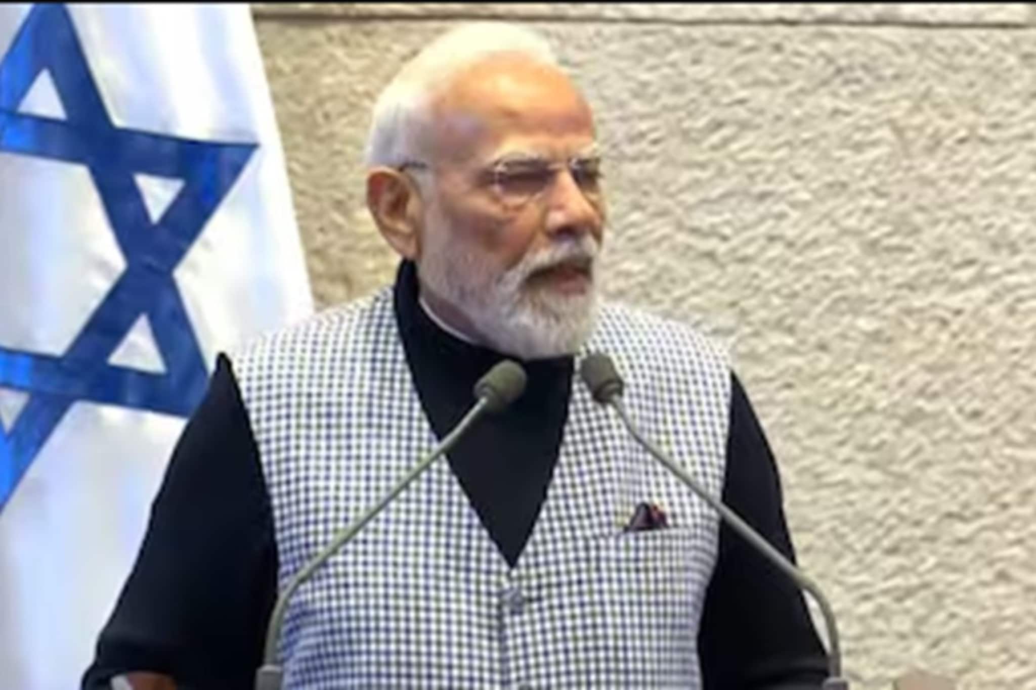 'সন্ত্রাসবাদের কোনও অজুহাত হয় না!' ৭/১০ হামলার নিন্দা, ইজরায়েলের পাশে থাকার বার্তা মোদির 'সন্ত্রাসবাদের কোনও অজুহাত হয় না!' ৭/১০ হামলার নিন্দা, ইজরায়েলের পাশে থাকার বার্তা মোদির