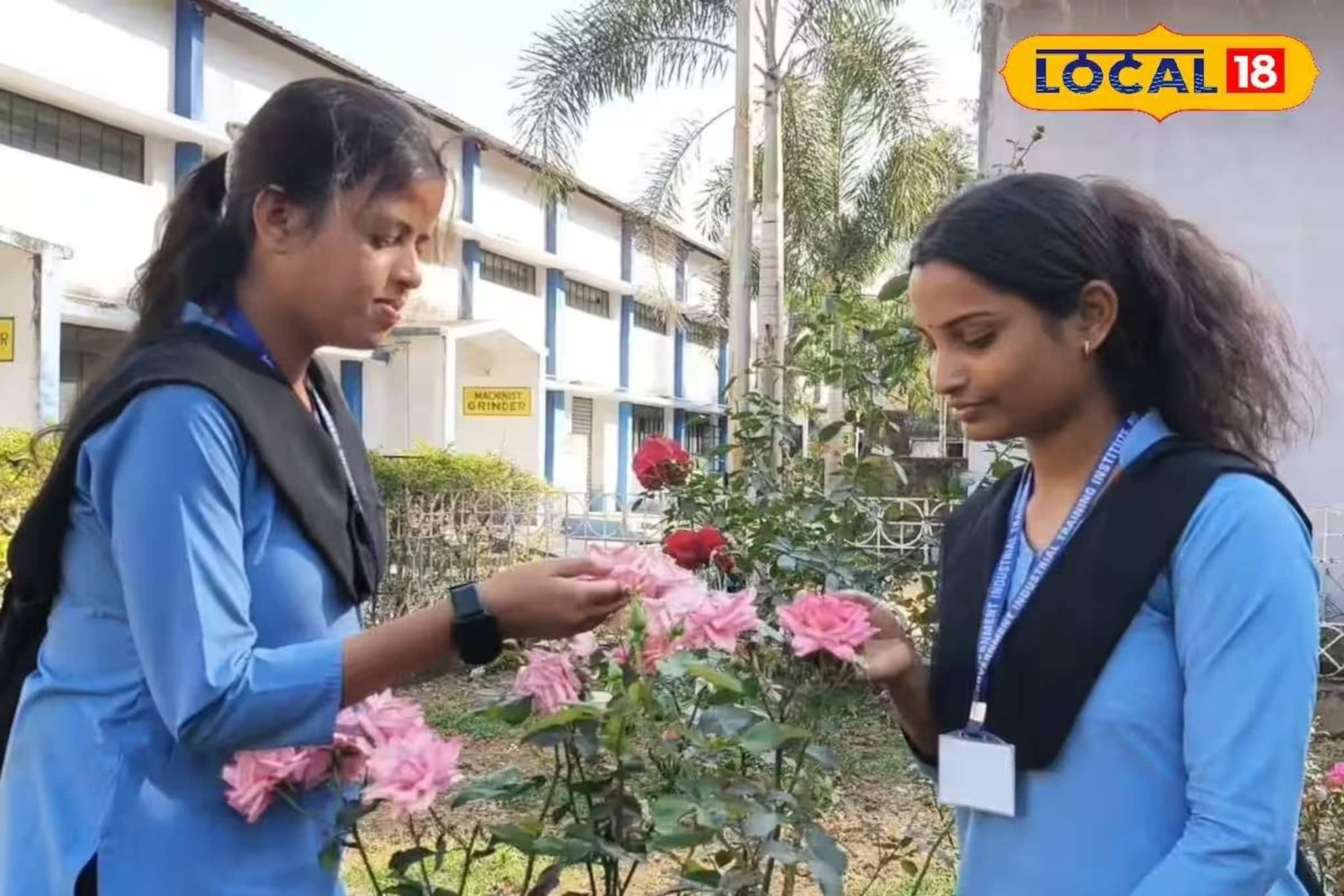 পুরুলিয়ার কলেজ ছাত্রীদের 'গোলাপের স্বর্গ'! কঠোর পরিশ্রমে দেখছে সাফল্যের মুখ