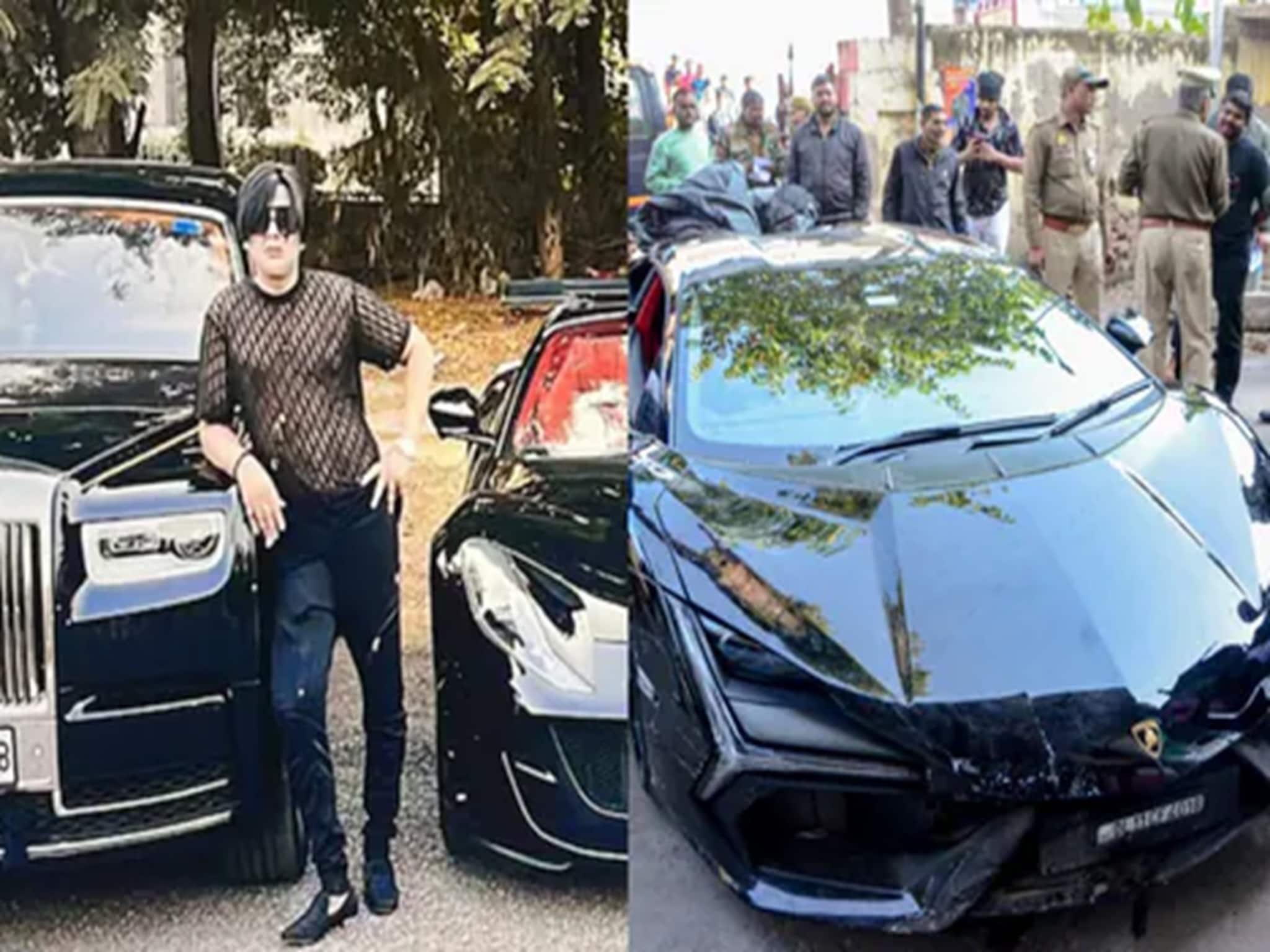 কানপুরে ল্যাম্বরগিনি নিয়ে বেপরোয়া ড্রাইভিং কাণ্ডে গ্রেফতার তামাক ব্যবসায়ীর পুত্র !