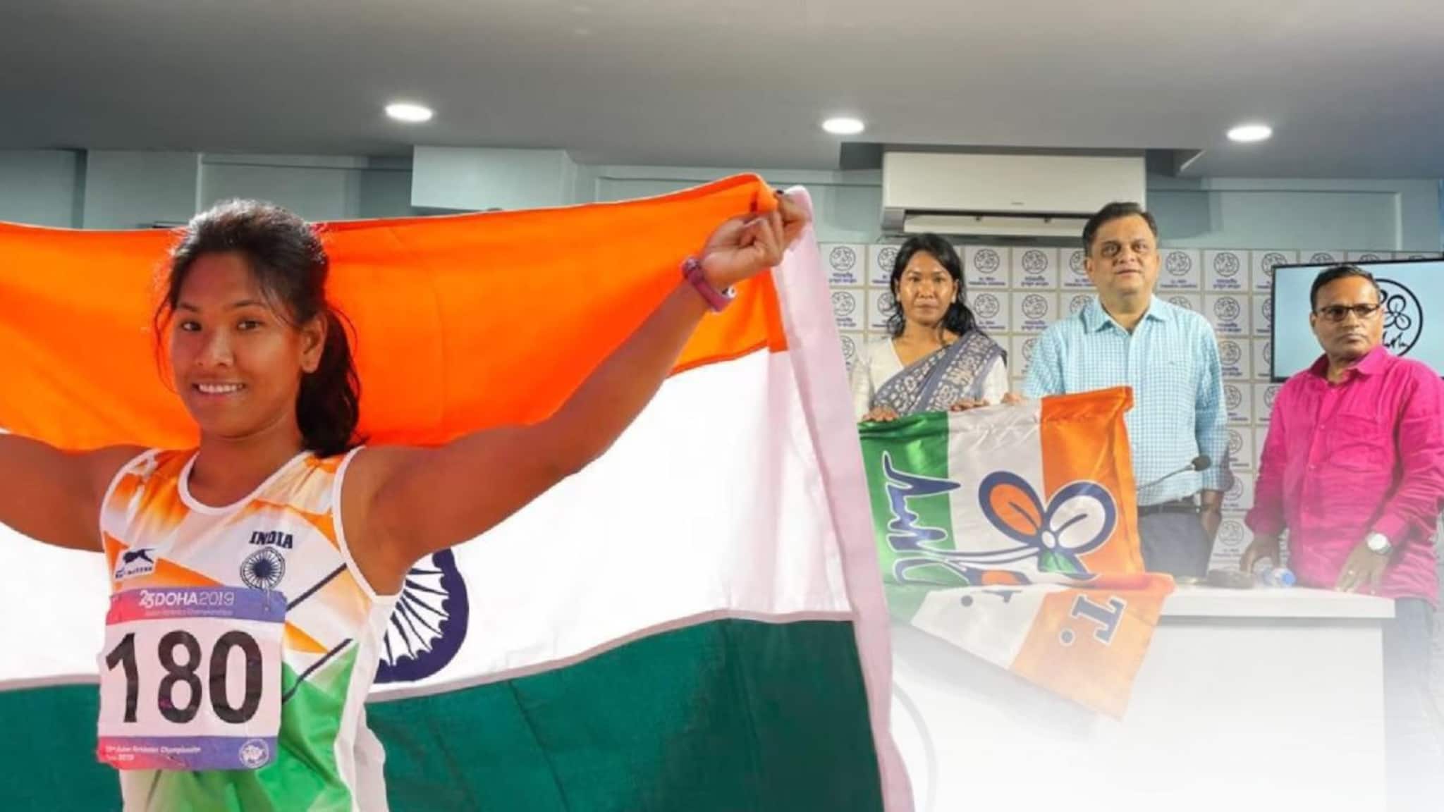 Athlete Swapna Barman Joins TMC: তৃণমূলে যোগ দিলেন স্বপ্না বর্মন, মমতা বন্দ্যোপাধ্যায়ের হাত ধরে নতুন স্বপ্নের দৌড়ে সোনা জয়ী অ্যাথলিট