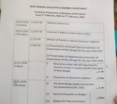 SIR discussion at Vidhan Sabha: রাজ্যজুড়ে SIR নিয়ে 'সাধারণের সমস্যা', রাজ্য বিধানসভায় ৬ ফেব্রুয়ারি আলোচনা হবে SIR নিয়ে