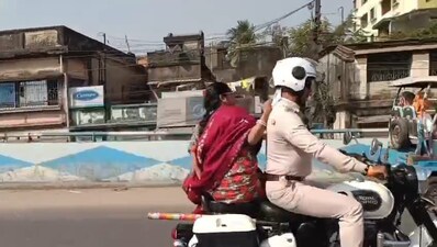 एडमिट कार्ड भूली छात्रा के लिए 'देवदूत' बने ट्रैफिक OC, बाइक से घर जाकर लाए एडमिट कार्ड.