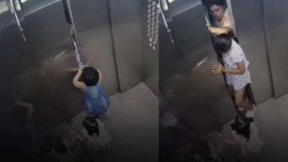 Viral Video: ভেতরে আটকে দুই খুদে, হঠাৎই বন্ধ হয়ে এল লিফটের দরজা! তারপর…যা করল কিশোরী, সাহসের প্রশংসায় পঞ্চমুখ সবাই, সিসিটিভি ফুটেজ ভাইরাল