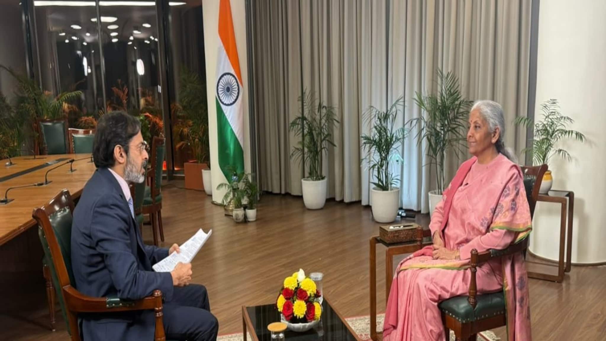 FM Sitharaman Interview:  বাজেট বরাদ্দে ‘সবকা সাথ সবকা বিকাশ’, কী জানালেন অর্থমন্ত্রী নির্মলা সীতারমণ?