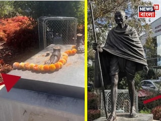 অস্ট্রেলিয়ার মেলবোর্নে মহাত্মা গান্ধির মূর্তি চুরি