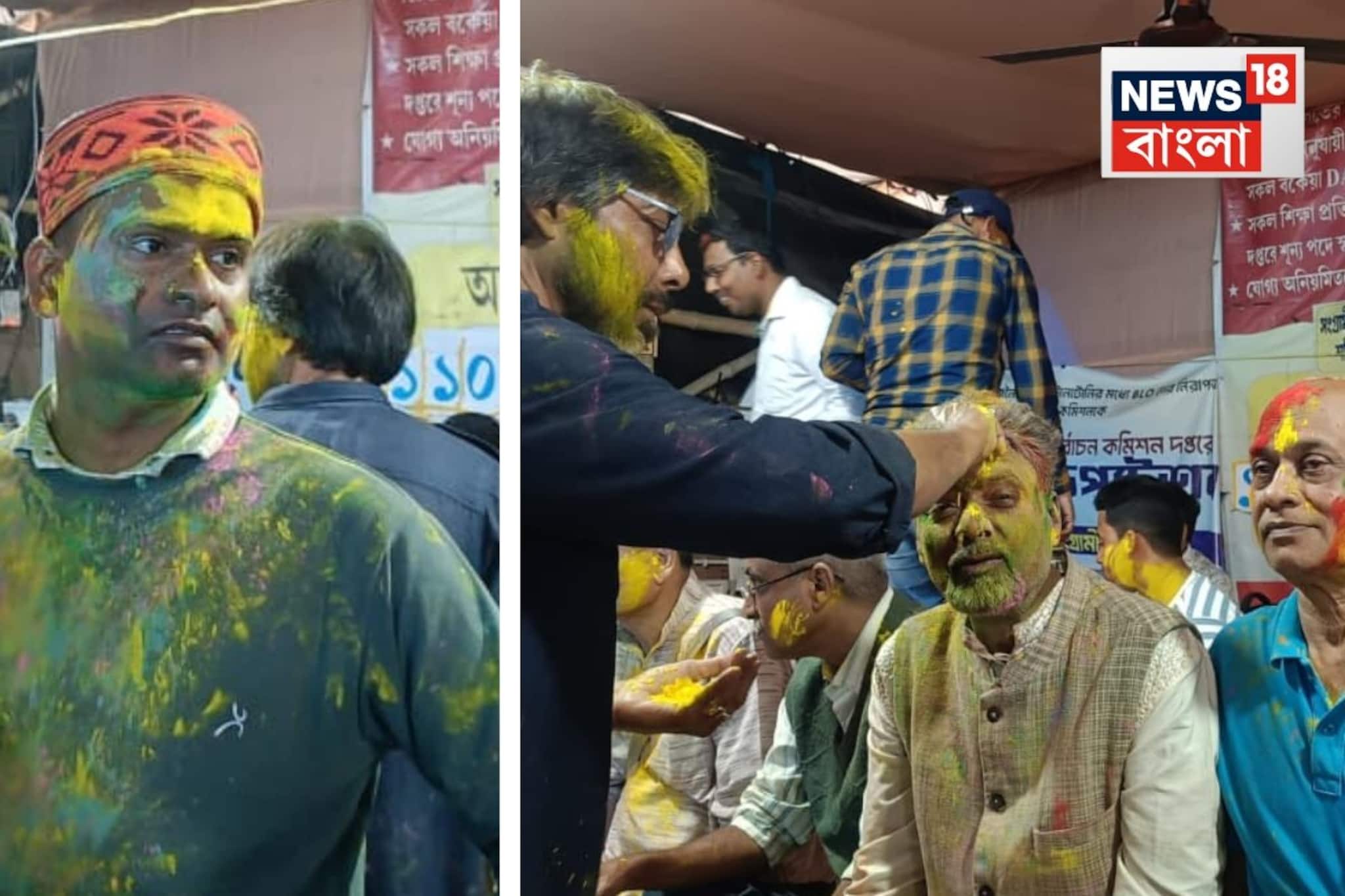 মিষ্টিমুখ চলছে সংগ্রামী যৌথ মঞ্চে, ডিএ রায়কে ঐতিহাসিক জয় বললেন ভাস্কর ঘোষ