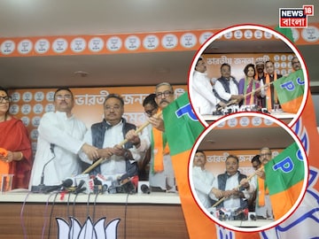 বিজেপিতে যোগদান চার নেতার বিজেপিতে যোগদান চার নেতার