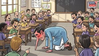 ক্লাসেরুমেই নাকখত শিক্ষকের