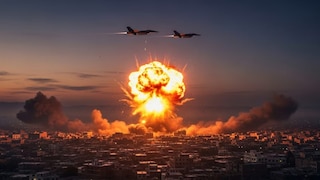 আফগানিস্তান সীমান্তে উপর পাক হামলা (Representative Image by AI) আফগানিস্তান সীমান্তে উপর পাক হামলা (Representative Image by AI)