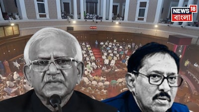 শেষ দিনেও উত্তেজনা বিধানসভায়! সপ্তদশ বিধানসভা অধিবেশনের শেষ দিন ফের উত্তপ্ত হয়ে ওঠে সভা। বিল নিয়ে আলোচনায়, সময় বরাদ্দ করাকে ঘিরে কার্যত তুমুল নাটকীয় মোড় নেয় বিধানসভার অধিবেশন। অধ্যক্ষের ব্যবহারে প্রবল উষ্মা প্রকাশ করেন পরিষদীয় মন্ত্রী শোভনদেব চট্টোপাধ্যায়। অন্যদিকে বিজেপির ওয়াক আউট! যার জেরে রীতিমতো তুলকালাম পরিস্থিতি হয় বিধানসভায়।