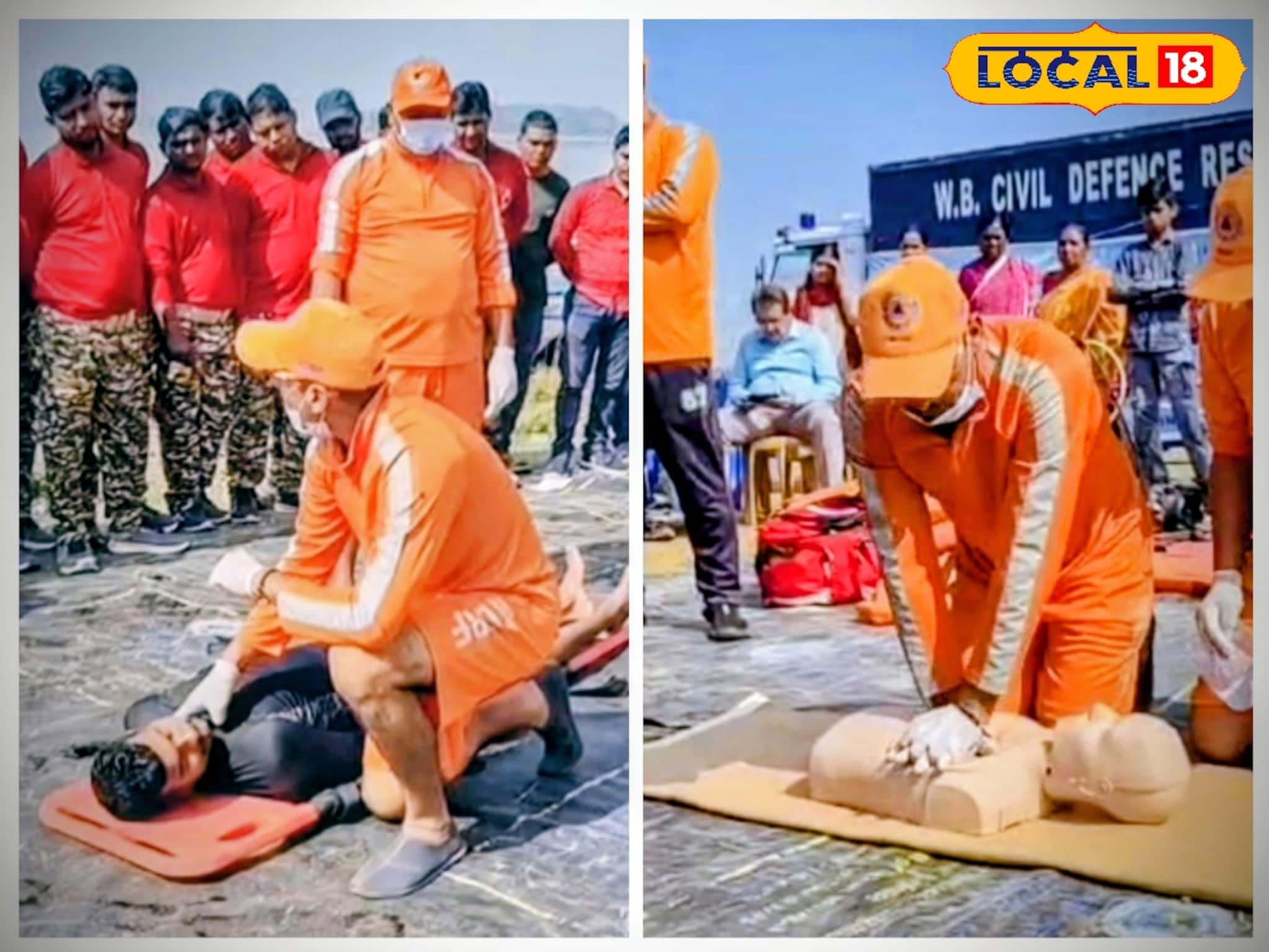 বন্যার জলে প্রাণ বাঁচাবে জারিকেন-কলসি...! বাঁকুড়ায় অভিনব উদ্ধারকৌশল দেখাল সিভিল ডিফেন্স