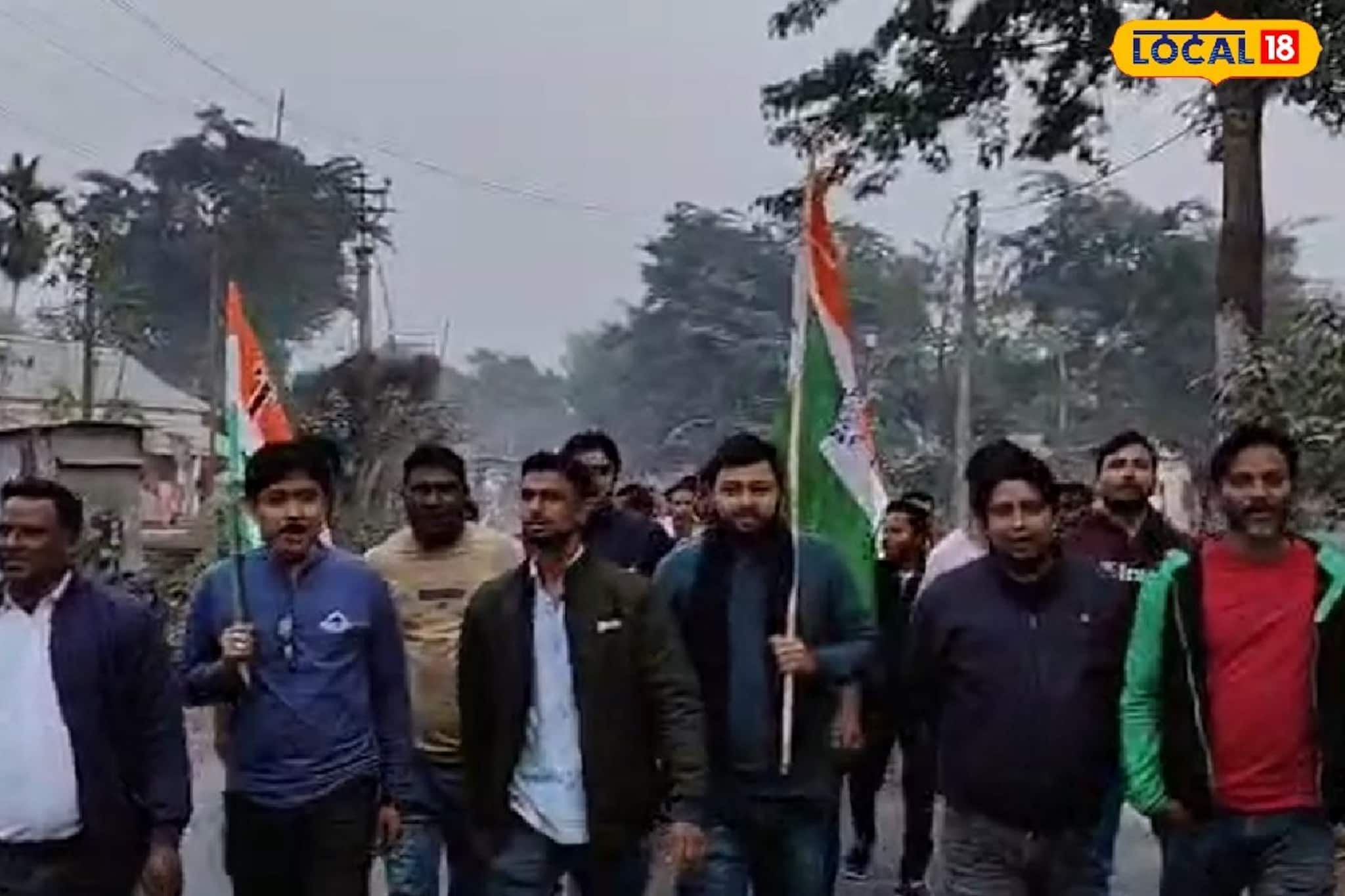 টাকা ফেরত চাওয়া ব্যবসায়ীকে লাঠিপেটা, অভিযোগের তির বিজেপি নেতার দিকে! প্রতিবাদে পথে তৃণমূল