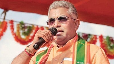 বাঁকুড়ার কোতুলপুরে দিলীপ ঘোষের মিছিল ঘিরে উত্তেজনা