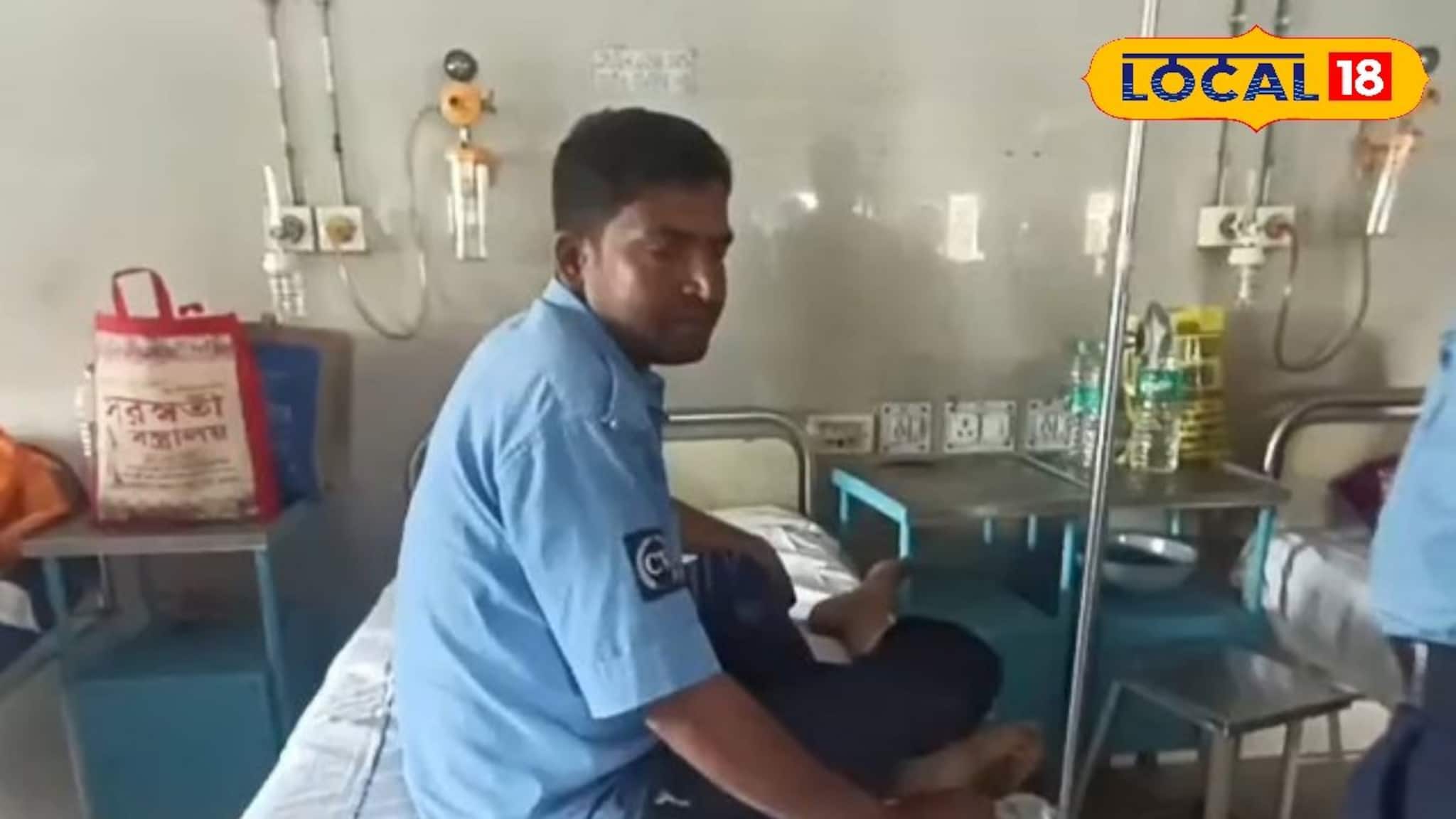 মাধ্যমিক চলাকালীন বর্ধমানে ট্রাক্টরের ধাক্কায় জখম সিভিক ভলান্টিয়ার, ভর্তি হাসপাতালে