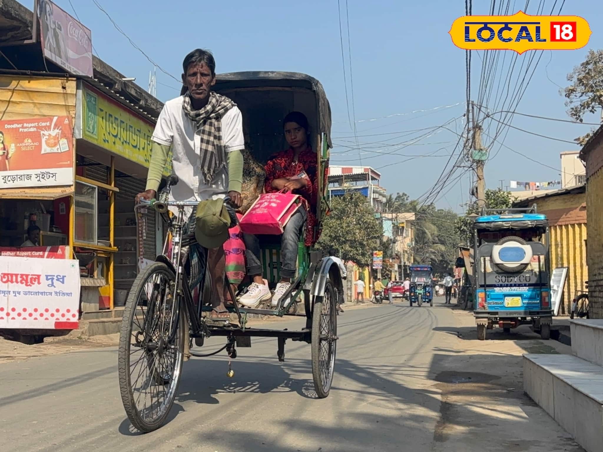 সারাদিন অপেক্ষার পরেও জুটছে না সওয়ারি, রোজগার একেবারে তলানিতে! রিক্সা চালকদের হাহাকার