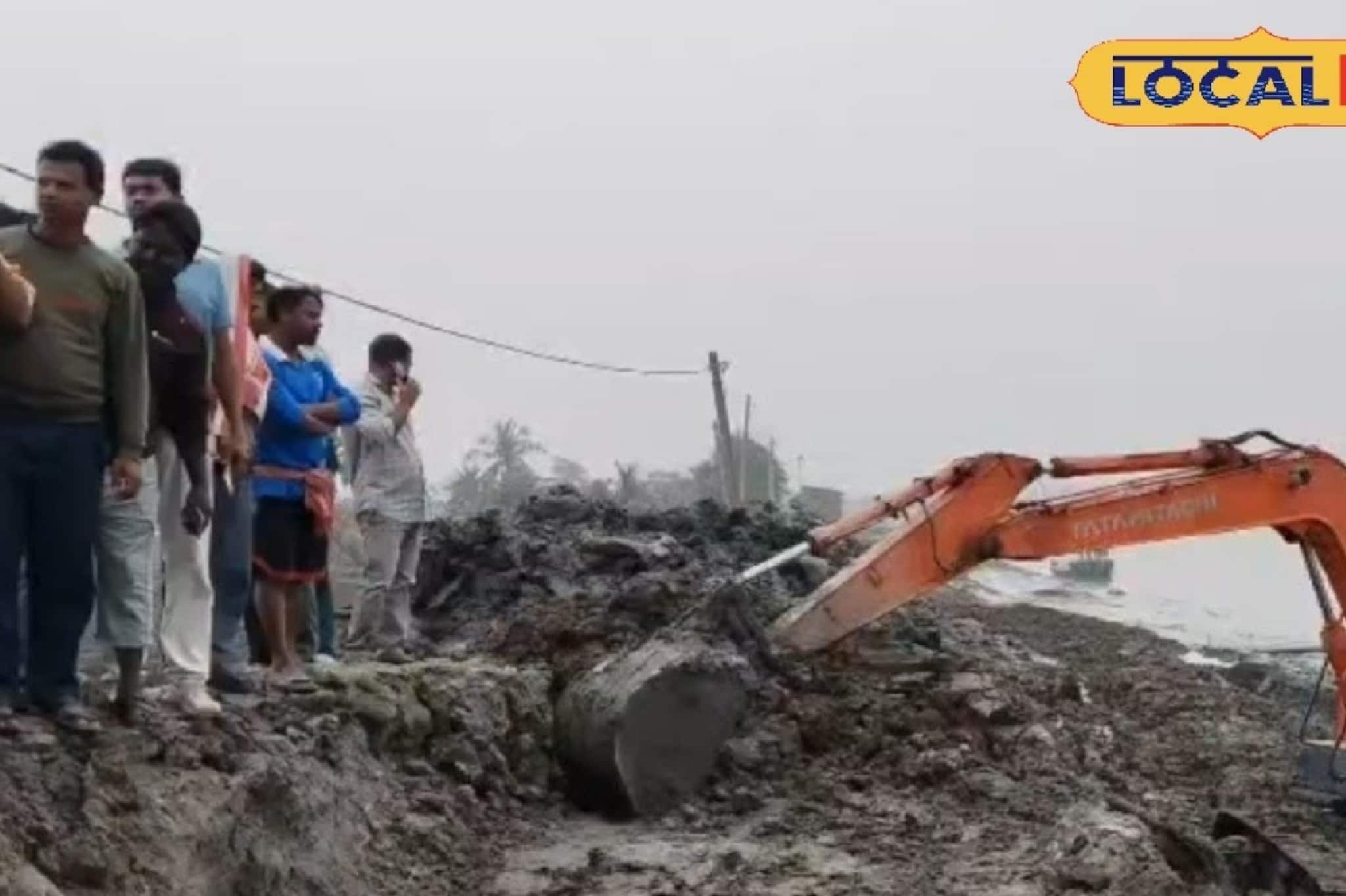 ভরা কোটালের আগেই বিপর্যয়, হাসনাবাদে বড়সড় প্লাবনের আশঙ্কায় রাতের ঘুম উধাও