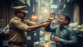 পুলিশ সেজে চুরি! (Representative Image by AI)