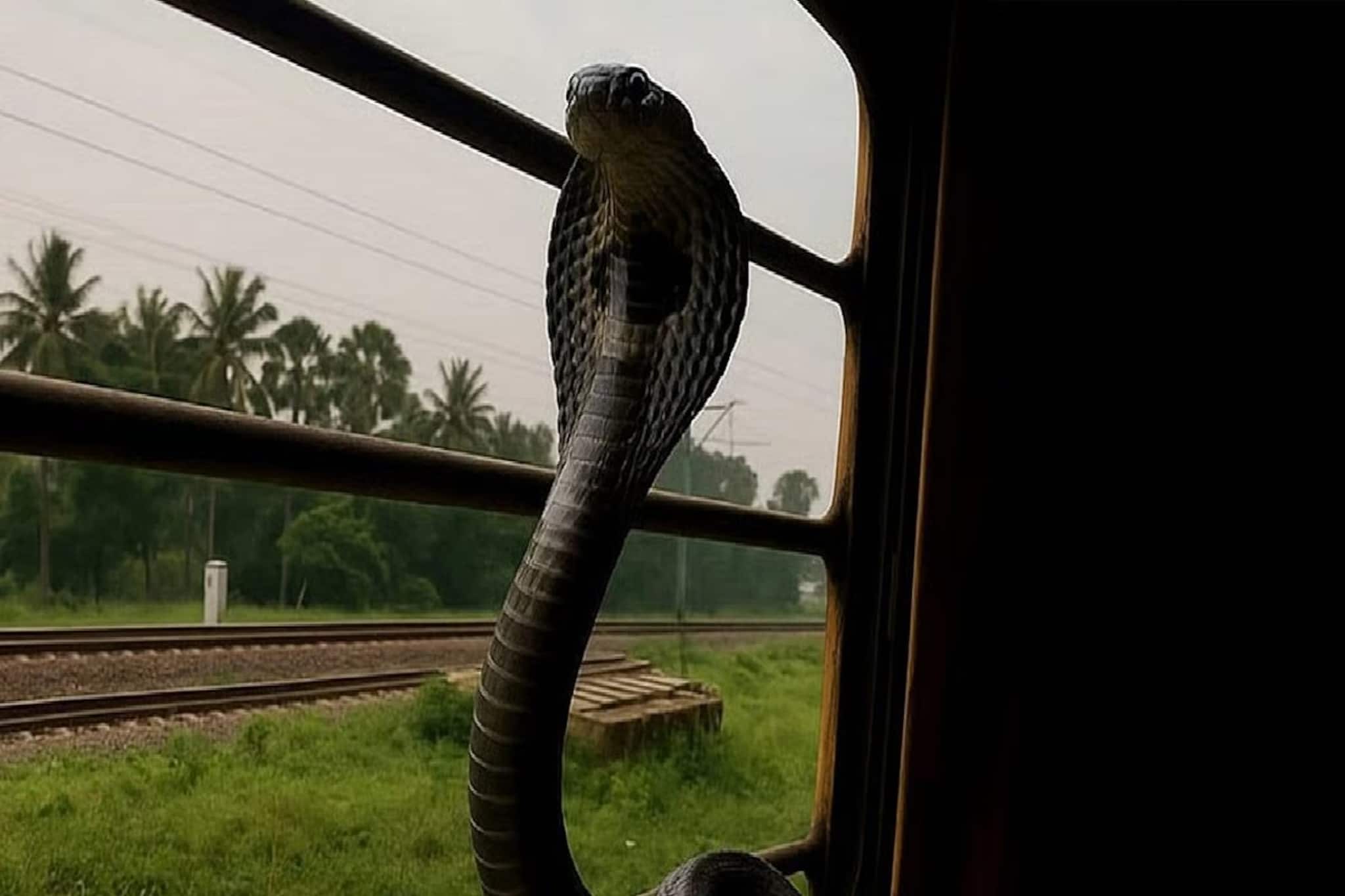 ট্রেনে যাতায়াত করছে 'কিং কোবরা'? ভাবতেও পারছেন না! প্রাণঘাতী 'সহ-যাত্রীদের' সম্পর্কে জানুন ট্রেনে যাতায়াত করছে 'কিং কোবরা'? ভাবতেও পারছেন না! প্রাণঘাতী 'সহ-যাত্রীদের' সম্পর্কে জানুন