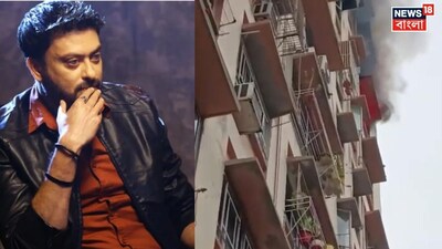 সাহেব চট্টোপাধ্যায়ের আবাসনে অগ্নিকাণ্ড