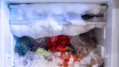 মিষ্টির দোকানের ফ্রিজ খুলতেই