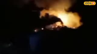 দাউদাউ করে জ্বলছে আগুন