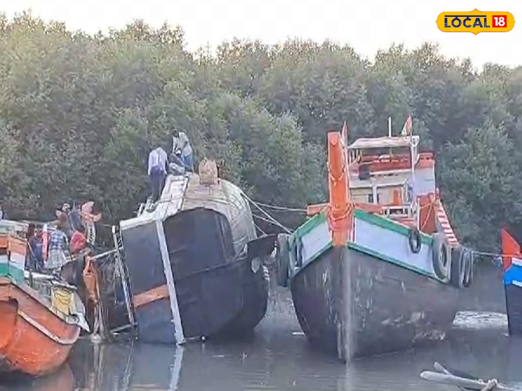 নিয়ন্ত্রণ হারিয়ে উল্টে গেল পণ্যবাহী ট্রলার, চাপা পড়ে মর্মান্তিক মৃত্যু শ্রমিকের!  পরিবারে