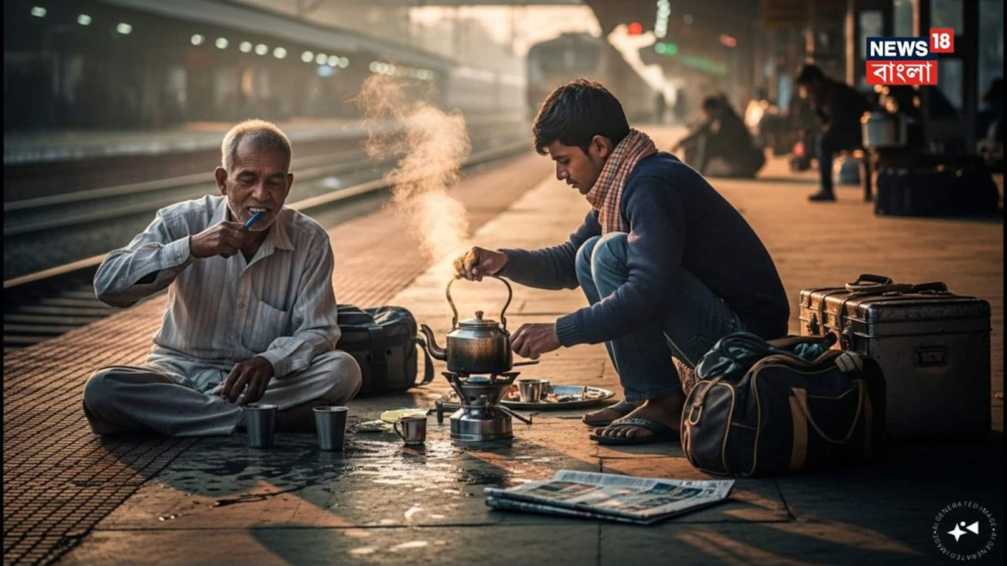 Indian Railways: আমাদের অনেকেরই জানা নেই...স্টেশনে বসে এইসব করলে জেল হতে পারে! জানেন নিয়ম কী?