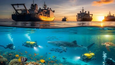 সমুদ্রের শব্দদূষণ ভারত মহাসাগরে পরিবেশ সংকট বাড়ছে!  (Represntative Image: AI) 