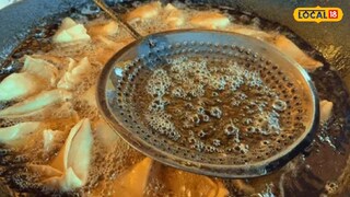 দুর্গাপুরে নারকেলের সিঙাড়া কিনতে পড়ে লাইন (প্রতিকী ছবি)