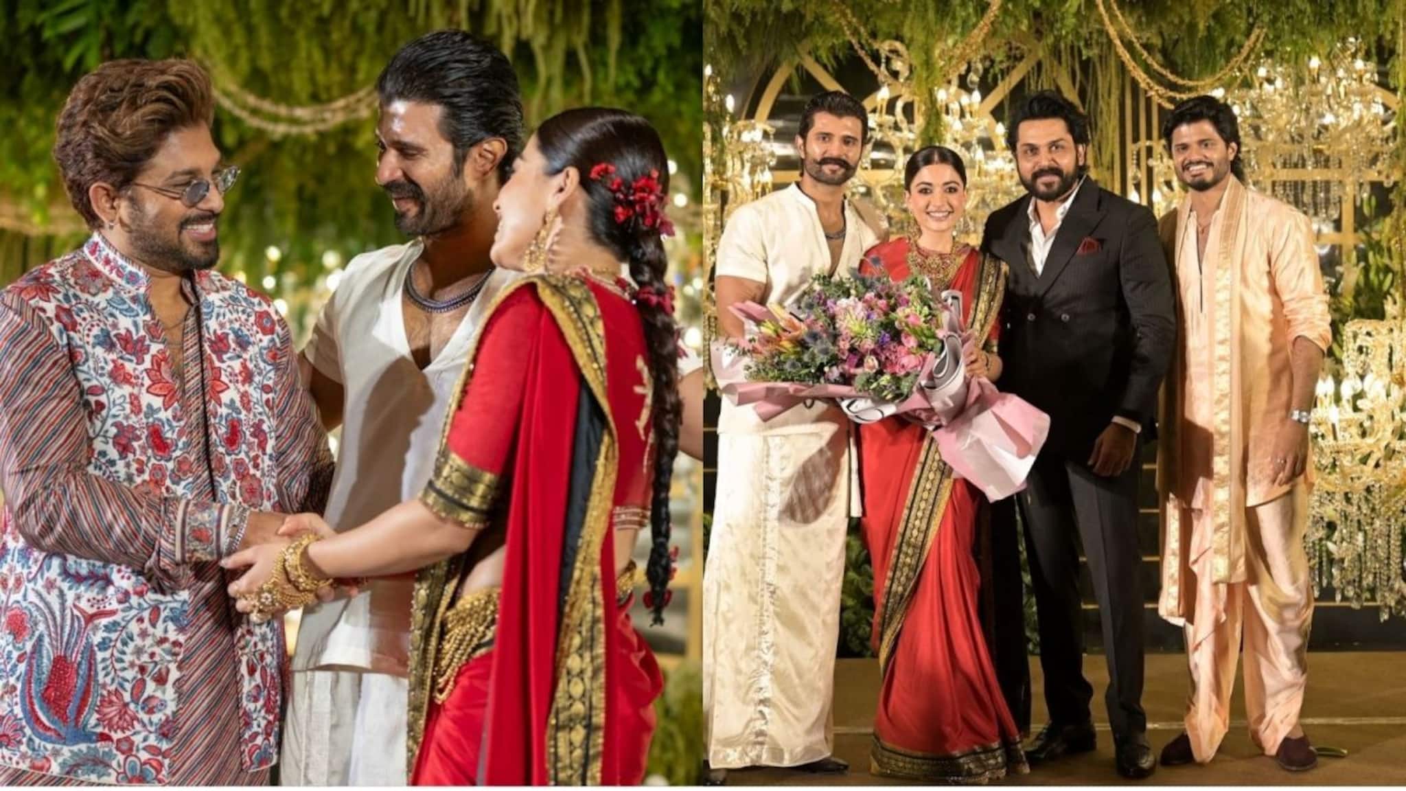 Vijay Deverakonda-Rashmika Mandana: বিয়েতে নিজেকে সোনায় মুড়ে চমকে দেওয়া বিজয় রিসেপশনে এ কী পরলেন! নিজে চোখেই দেখে নিন, রইল ছবি