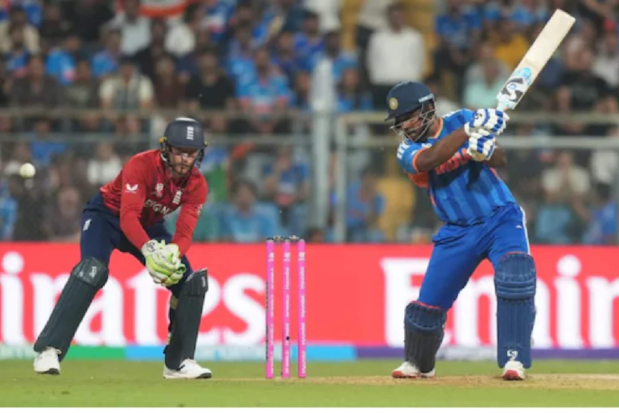 ইংল্যান্ডের সামনে ২৫৪-র টার্গেট! সঞ্জু-তিলক- শিভম-হার্দিকের ব্যাটে তোলপাড় ভারতের