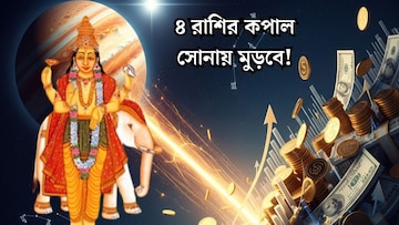 দেবগুরুর ডবল ‘ধামাকা’! গজকেশরী রাজযোগে ৪ রাশির বৃহস্পতি তুঙ্গে, সোনায় মুড়বে কপাল দেবগুরুর ডবল ‘ধামাকা’! গজকেশরী রাজযোগে ৪ রাশির বৃহস্পতি তুঙ্গে, সোনায় মুড়বে কপাল