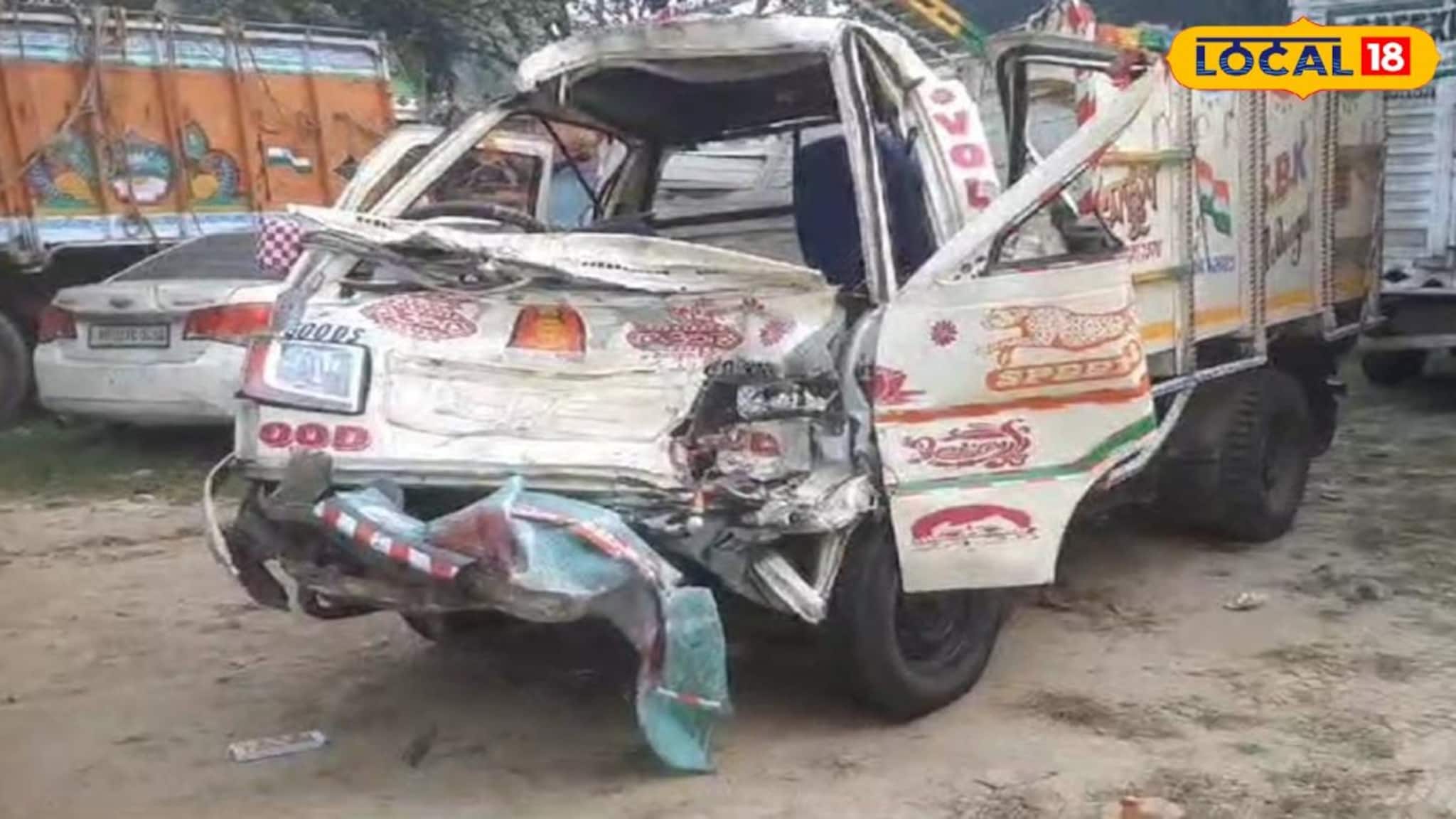 জাতীয় সড়কে মর্মান্তিক দুর্ঘটনা! লরির ধাক্কায় দুমড়ে-মুচড়ে গেল পিকআপ ভ্যান, মৃত চালক