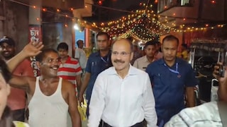 বহরমপুর শহরে জনসংযোগে অধীর৷ বহরমপুর শহরে জনসংযোগে অধীর৷