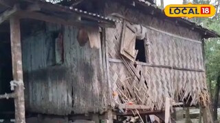 হাতির হানায় ক্ষতিগ্রস্ত বাড়ি