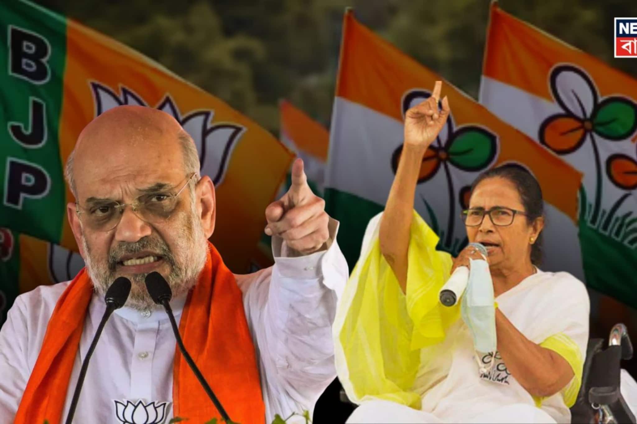 'কখনও পা ভেঙে ফেলেন, কখনও মাথায় ব্যান্ডেজ!' ভিক্টিম কার্ড-এর রাজনীতি করেন মমতা, বিস্ফোরক অমিত শাহ 