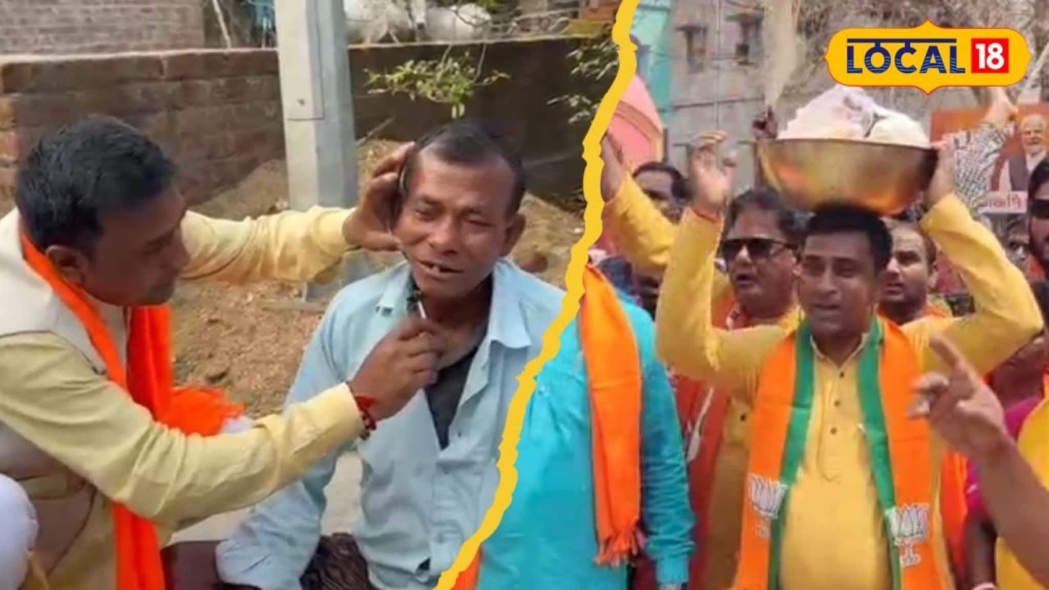 WB Assembly Election 2026: ভোটারের দাড়ি কামিয়ে শোরগোল, এবার দুবরাজপুরের বিজেপি প্রার্থীর ঝুলিতে নতুন ‘চমক’! ছবিতে দেখুন