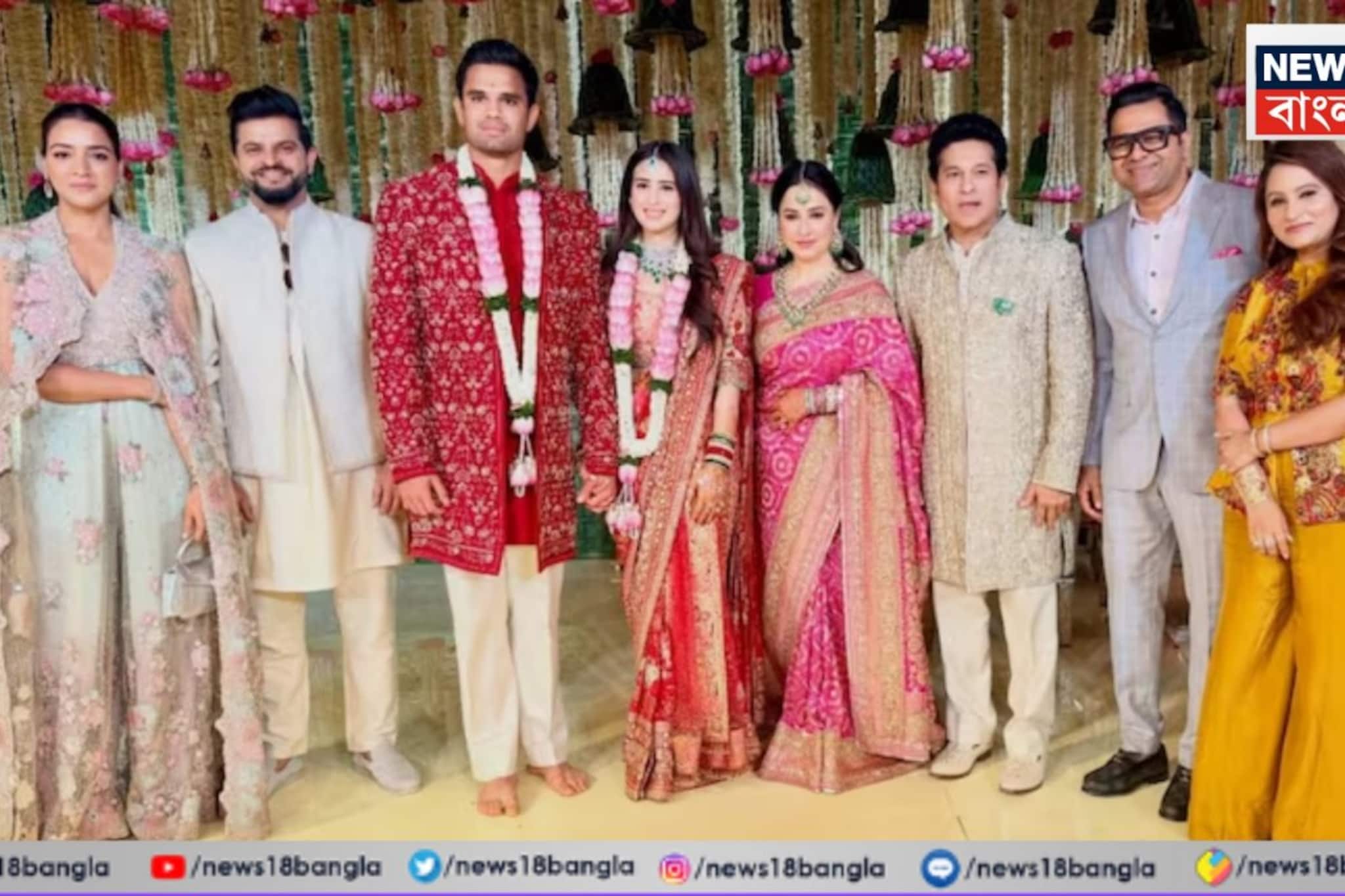 অর্জুন-সানিয়ার বিয়েতে চাঁদের হাট! অমিতাভ-শাহরুখ-আমির, সচিনের ছেলের বিয়ের ‘না’ দেখা ফটো