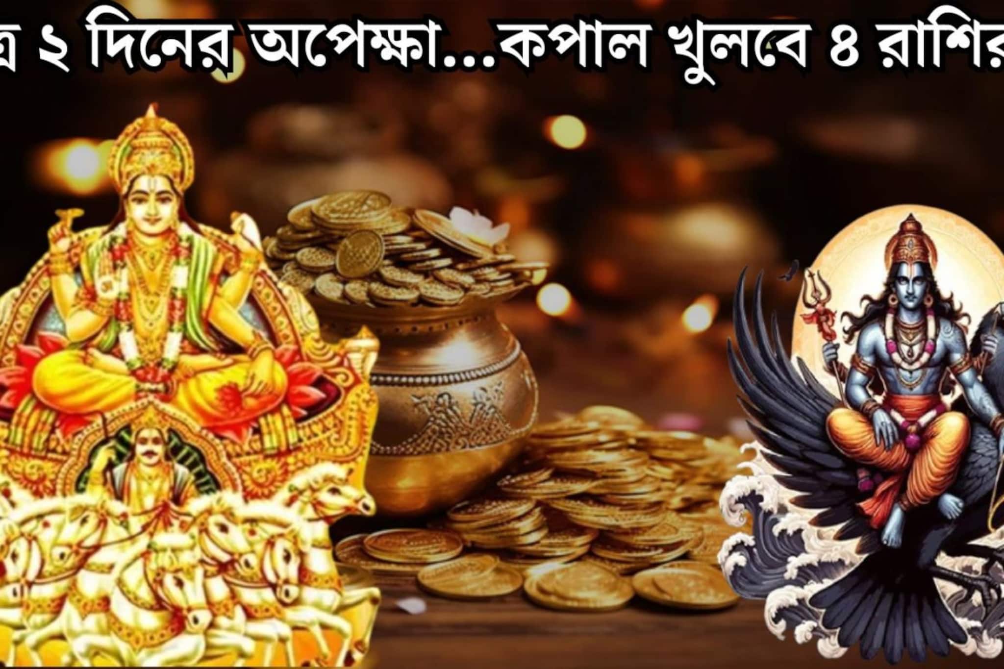 Astrology: ২ দিন পরেই ধামাকা...একই রাশিতে সূর্য-শনি! বিরল সংযোগে ভাগ্য খুলে যাবে ৪ রাশির, টাকার বৃষ্টি, কেরিয়ারে সুখবর