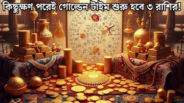 চন্দ্রগ্রহণের আগেই বিরল সংযোগে ত্রিকোণ রাজযোগ! সোম থেকেই গোল্ডেন টাইম শুরু ৩ রাশির চন্দ্রগ্রহণের আগেই বিরল সংযোগে ত্রিকোণ রাজযোগ! সোম থেকেই গোল্ডেন টাইম শুরু ৩ রাশির