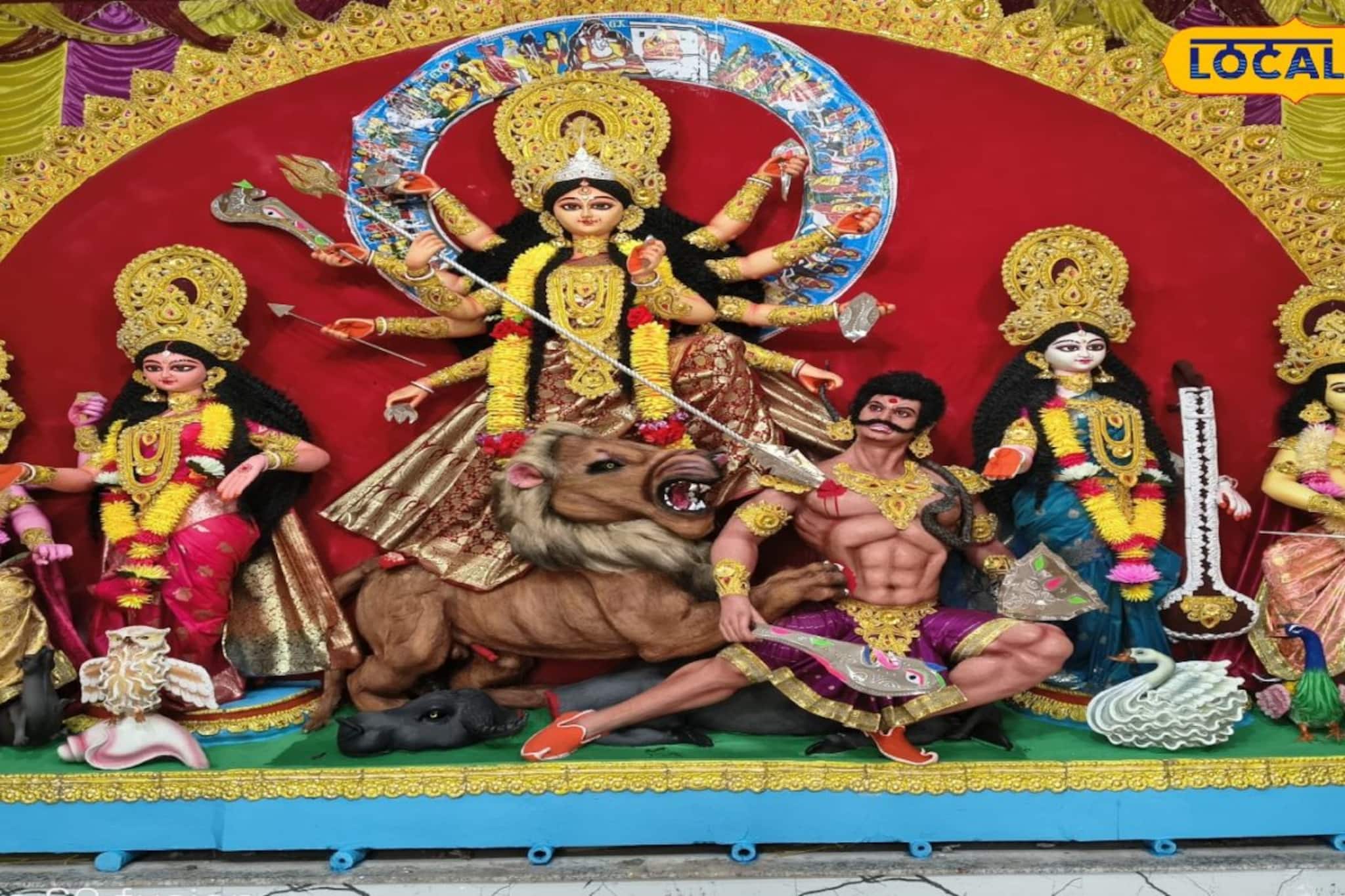 ৭৪ বছরে পদার্পণ বাসন্তী বাগানের ঐতিহ্যবাহী বাসন্তী পুজো! অন্নপূর্ণার আরাধনায় জাঁকজমক আয়োজন