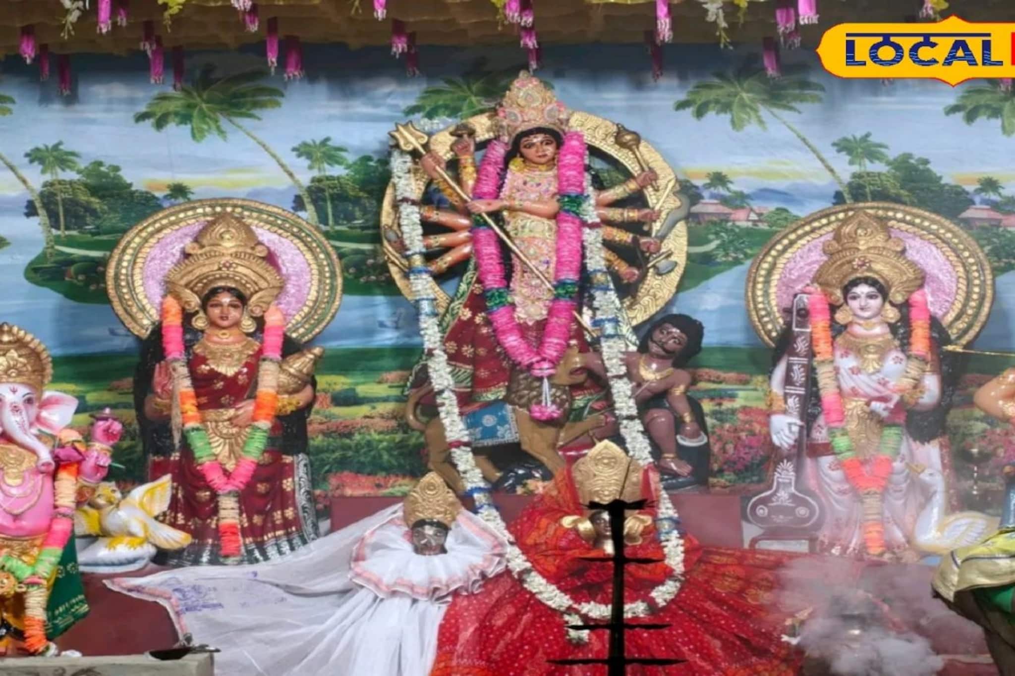 বসন্তের দুর্গাপুজোয় মেতে উঠেছে গঙ্গাসাগর! ছবিতে দেখুন 