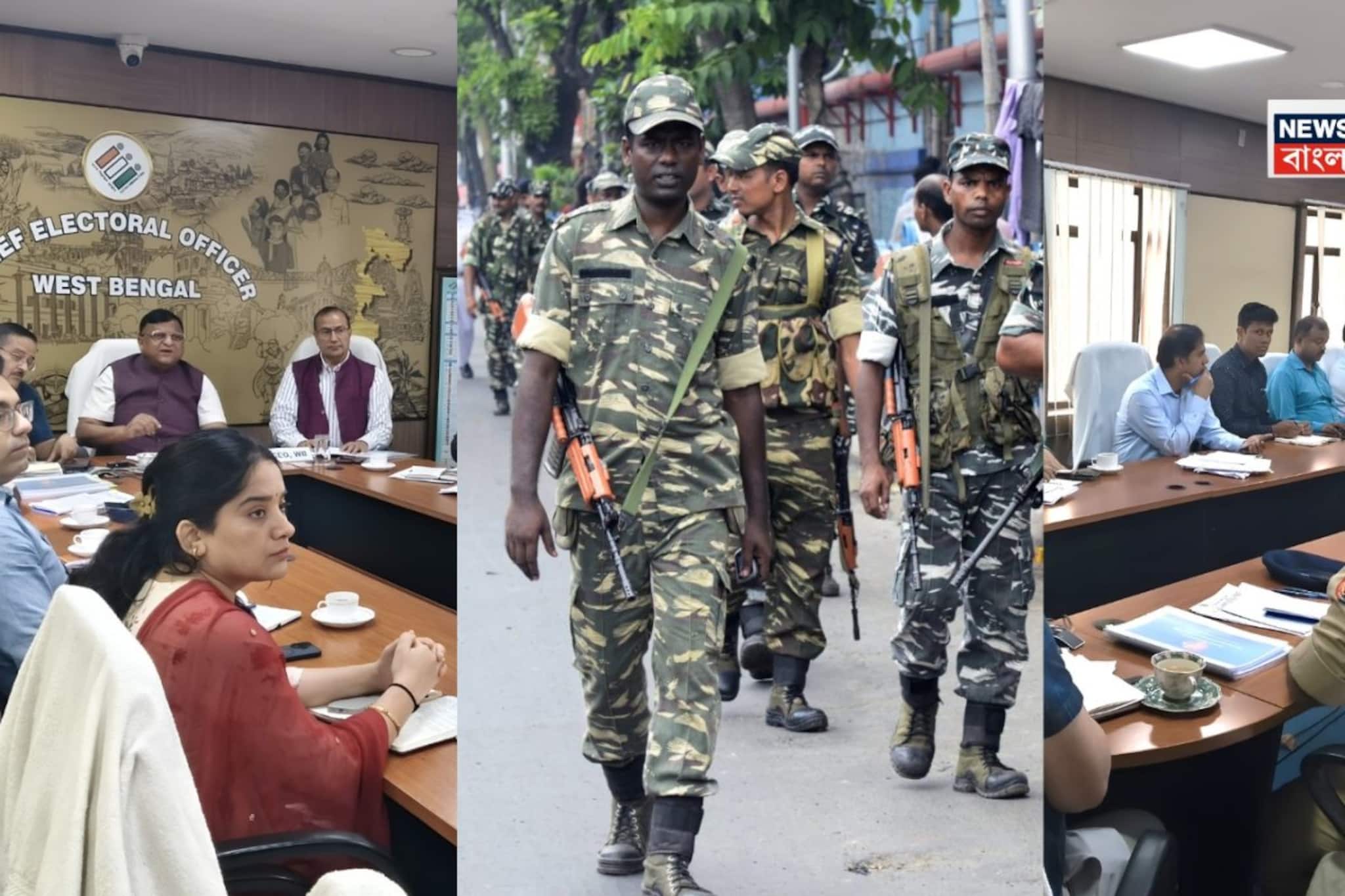 রাজ্যে আইনশৃঙ্খলা জোরদারে ৪৮০ কোম্পানি CAPF মোতায়েন! কোন জেলায় কত বাহিনী যাচ্ছে? রাজ্যে আইনশৃঙ্খলা জোরদারে ৪৮০ কোম্পানি CAPF মোতায়েন! কোন জেলায় কত বাহিনী যাচ্ছে?