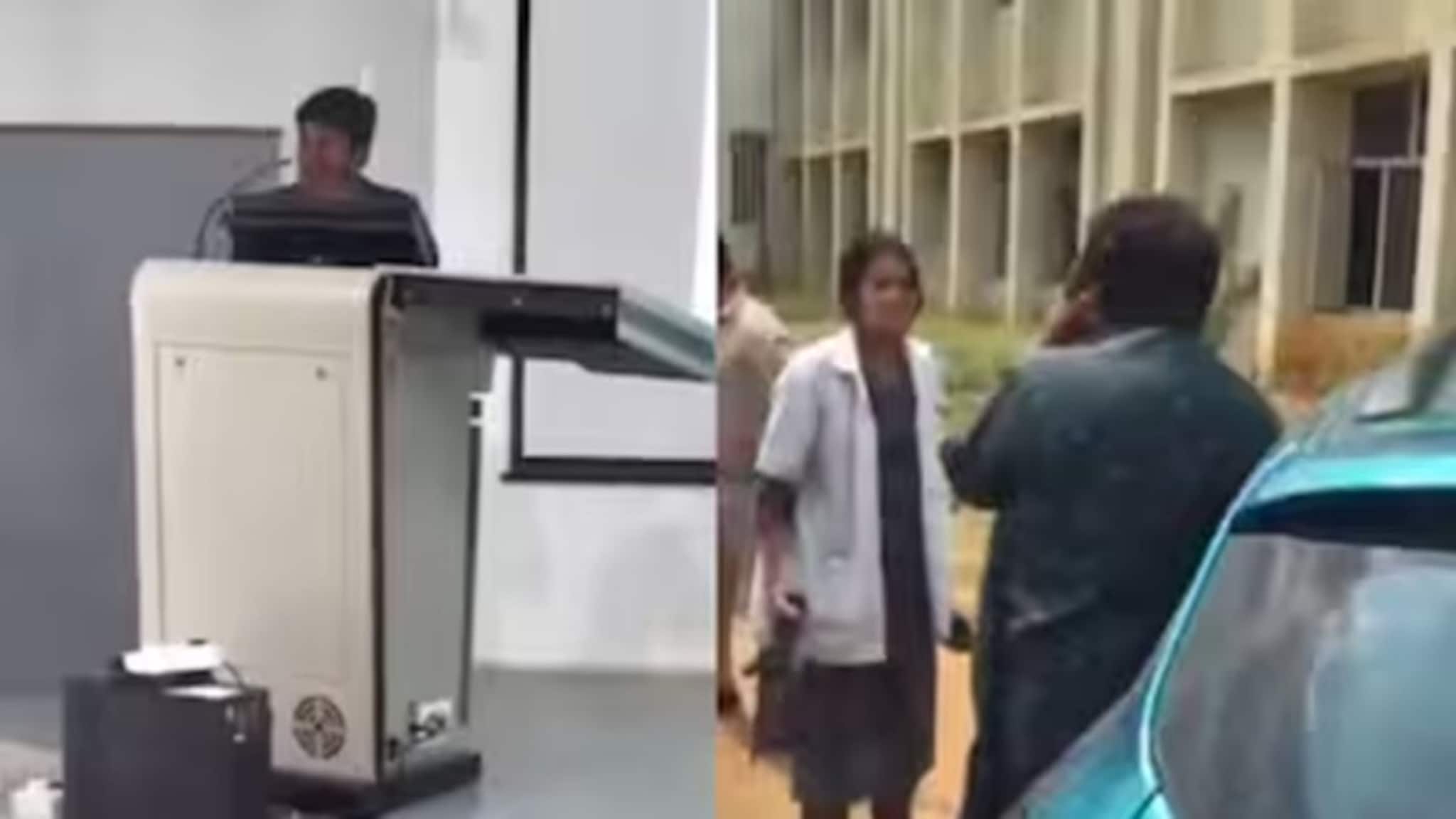 Professor Proposes Student: ক্লাস নিতে নিতেই ১৯ বছরের ছাত্রীকে প্রেম নিবেদন ৫০ বছর বয়সি অধ্যাপকের! জুতোপেটা করল পড়ুয়ারা