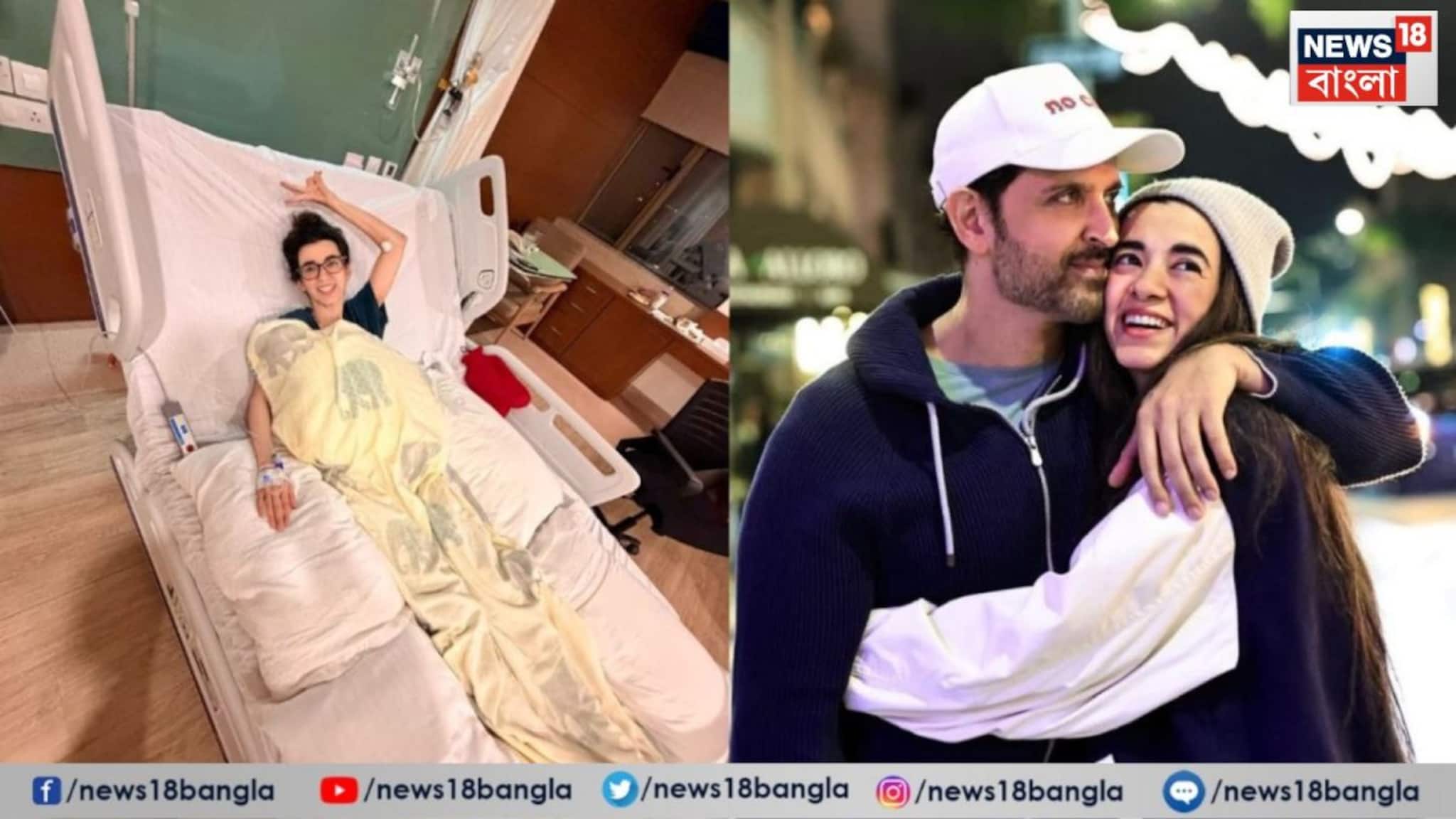 ১৪ দিনে ৪ কিলো ওজন কমেছে, চূড়ান্ত অসুস্থ সাবা আজাদ, সবসময় পাশে থেকে খেয়াল রাখছেন হৃতিক রোশন