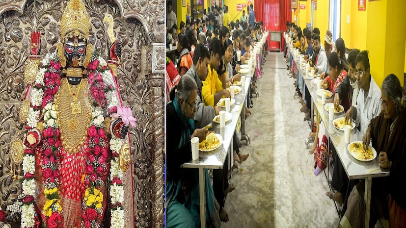 *গ্যাস সংকটে অমিল সিলিন্ডার, নৈহাটির বড়মা মন্দিরে ভোগ রান্নায় ডিজেল ওভেন ব্যবহারের ভাবনা। তবে আজ থেকে সাময়িকভাবে বন্ধই থাকছে ভক্তদের ভোগ বিতরণ, তবে ফলপ্রসাদ এবং মিষ্টি প্রসাদ মিলবে আগের মতোই। এবারে ভোগ রান্না চালিয়ে যেতে তাই বিকল্প জ্বালানির দিকে ঝুঁকতে বাধ্য হচ্ছে মন্দির কমিটি, সিলিন্ডারের বদলে ডিজেল চালিত ওভেন ব্যবহারের পরিকল্পনা নেওয়া হয়েছে। *গ্যাস সংকটে অমিল সিলিন্ডার, নৈহাটির বড়মা মন্দিরে ভোগ রান্নায় ডিজেল ওভেন ব্যবহারের ভাবনা। তবে আজ থেকে সাময়িকভাবে বন্ধই থাকছে ভক্তদের ভোগ বিতরণ, তবে ফলপ্রসাদ এবং মিষ্টি প্রসাদ মিলবে আগের মতোই। এবারে ভোগ রান্না চালিয়ে যেতে তাই বিকল্প জ্বালানির দিকে ঝুঁকতে বাধ্য হচ্ছে মন্দির কমিটি, সিলিন্ডারের বদলে ডিজেল চালিত ওভেন ব্যবহারের পরিকল্পনা নেওয়া হয়েছে।