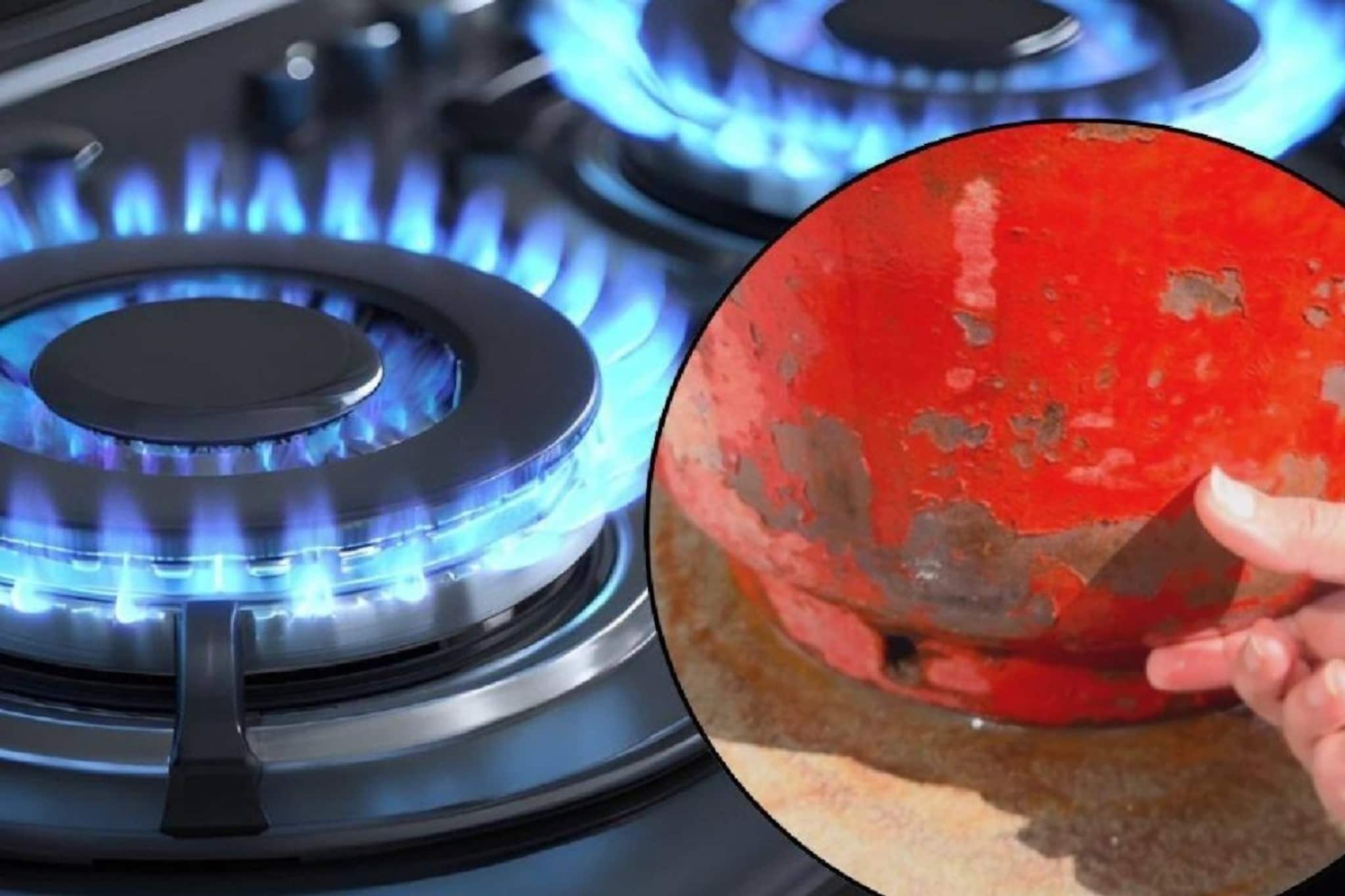 গ্যাস সিলিন্ডারে কতটা গ্যাস রয়েছে? আচমকা খালি হয়ে যাবে না তো? ১০ সেকেন্ডের 'এই' কৌশল জানুন