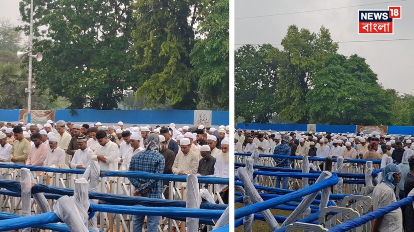 শুক্রবারেই ইদ-উল-ফিতর উপলক্ষে সবাইকে শুভেচ্ছা জানিয়ে এক্সে পোস্ট করেছেন মুখ্যমন্ত্রী মমতা বন্দ্যোপাধ্যায়। বাংলা ও উর্দু, দু’টি ভাষাতেই পোস্ট করেছেন তিনি। লিখেছেন, ‘ঈদ মোবারক। সকলকে জানাই পবিত্র ঈদ-উল-ফিতরের শুভেচ্ছা ও অভিনন্দন।’ শুক্রবারেই ইদ-উল-ফিতর উপলক্ষে সবাইকে শুভেচ্ছা জানিয়ে এক্সে পোস্ট করেছেন মুখ্যমন্ত্রী মমতা বন্দ্যোপাধ্যায়। বাংলা ও উর্দু, দু’টি ভাষাতেই পোস্ট করেছেন তিনি। লিখেছেন, ‘ঈদ মোবারক। সকলকে জানাই পবিত্র ঈদ-উল-ফিতরের শুভেচ্ছা ও অভিনন্দন।’