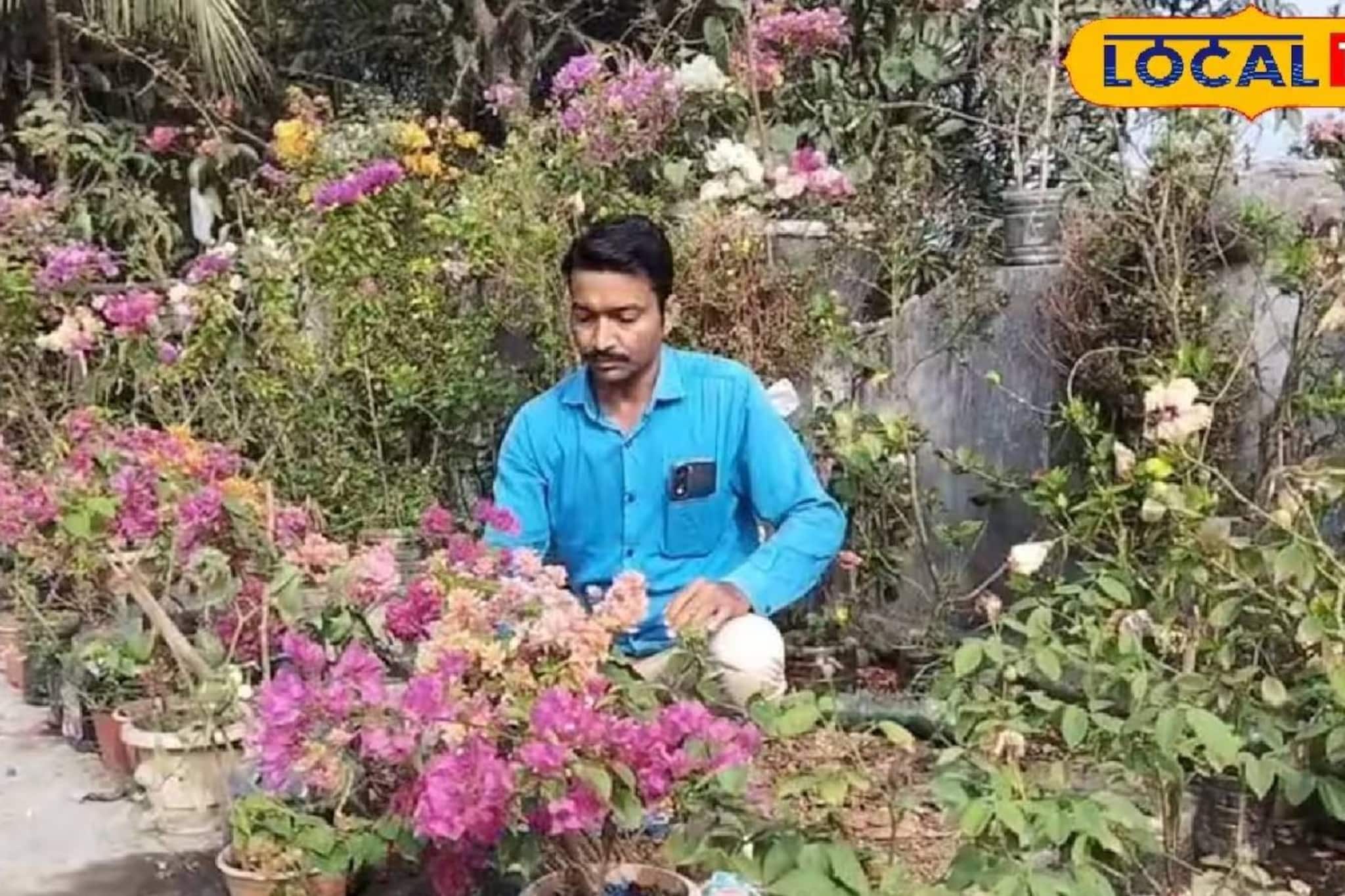 ছাদ বাগান তৈরির সহজ পদ্ধতি! ফেলে দেওয়া গাছের ডালেই বাজিমাত করছেন বর্ধমানের ডেন্টাল টেকনিশিয়ান