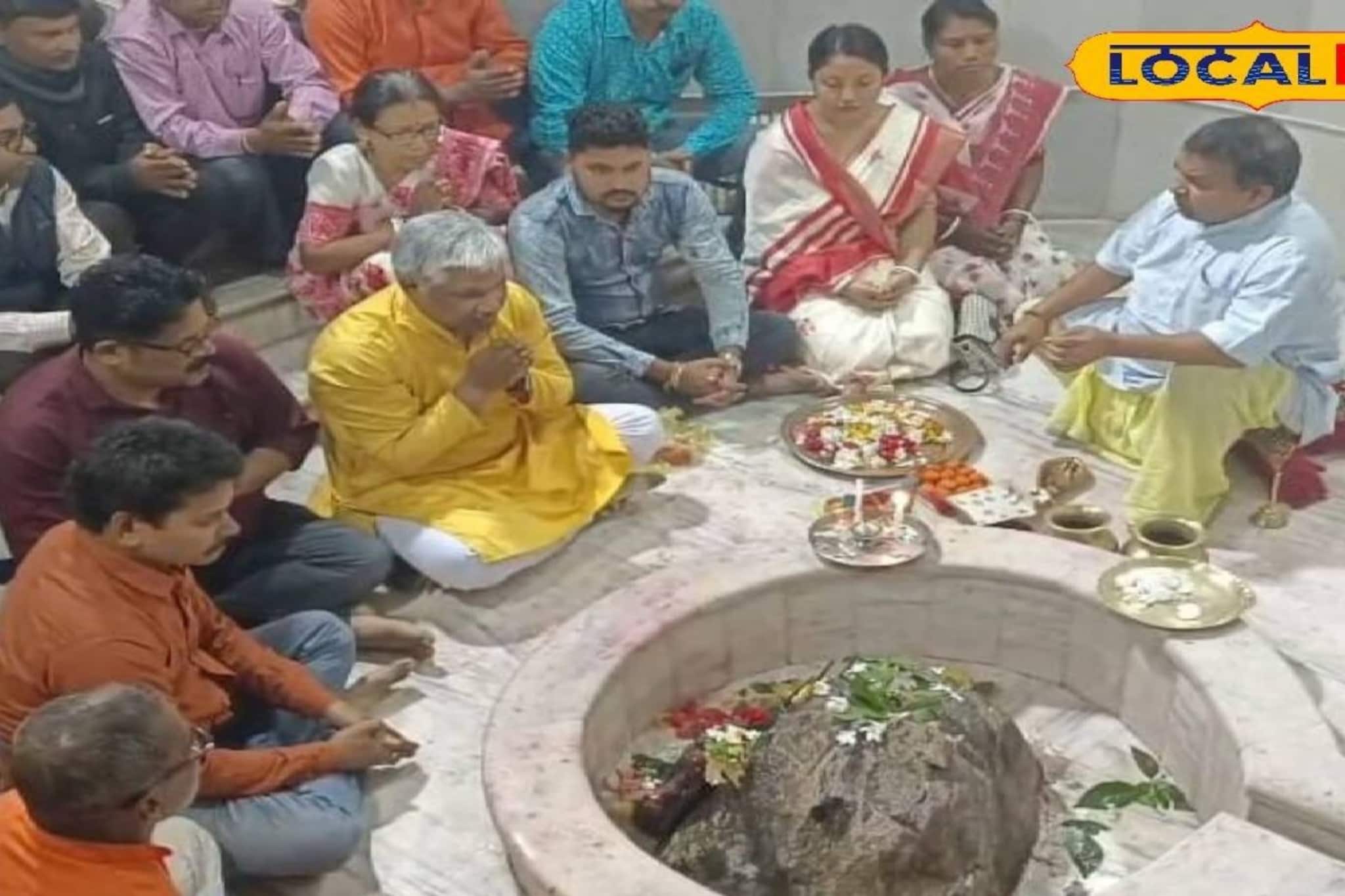 প্রচারের আগে জটেশ্বর মন্দিরে পুজোয় মগ্ন বিজেপি প্রার্থী ! কেন যান এই মন্দিরে? জানালেন নিজেই